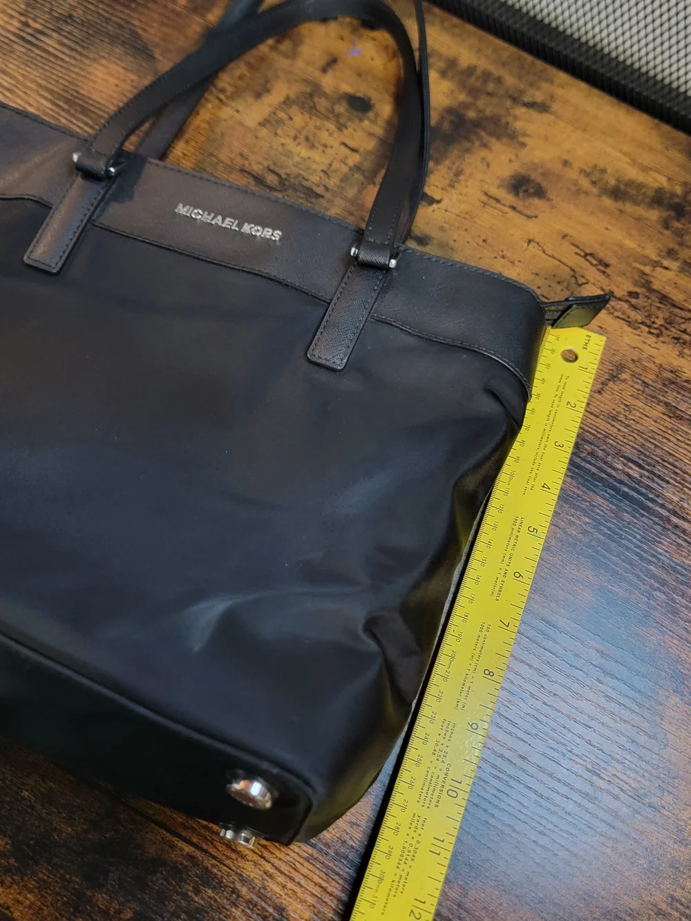 Michael Kors Morgan Large Nylon Tote Bag